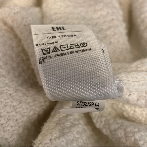 Gap for good women’s white knit open cardigan sweater in size medium - Picture 9 of 9